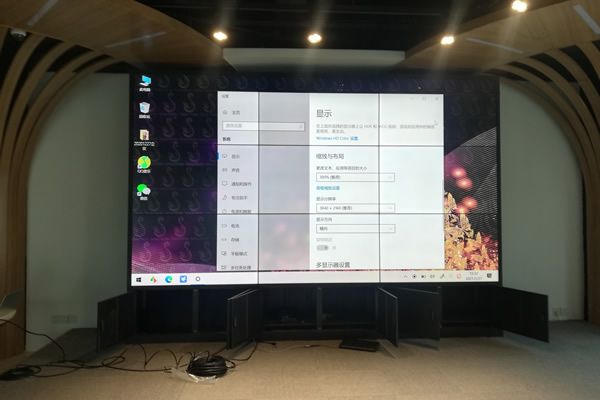 常规的液晶拼接屏安装简述