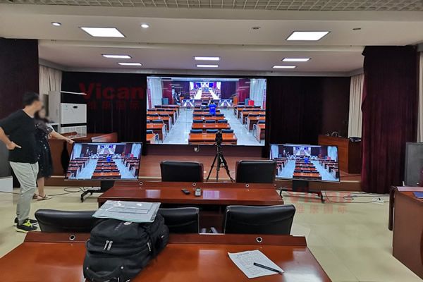 智能会议室液晶拼接屏显示系统应用解决方案