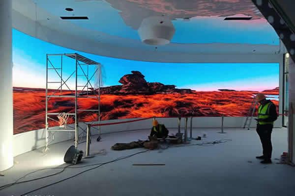 LED显示屏的软模组是什么样的，LED软模组的优势