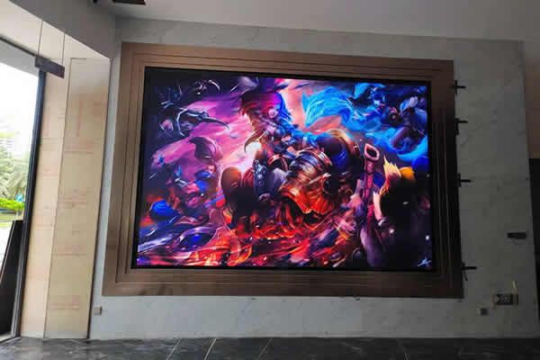 全彩LED显示屏可以当家庭客厅电视使用吗