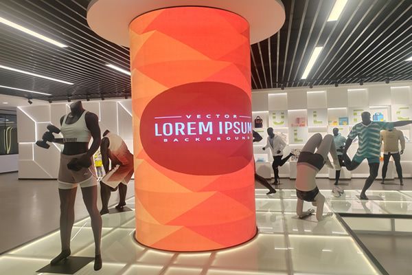 大型商场商店使用P几的全彩LED显示屏好？