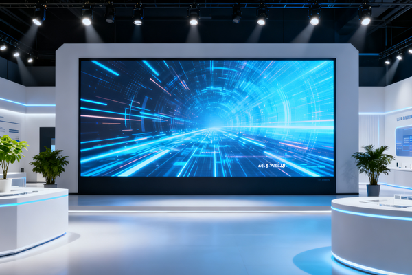 展厅LED双面屏怎么设计？