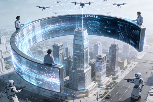 安防产业数字化升级，维康COB显示屏筑牢智慧安防视觉防线