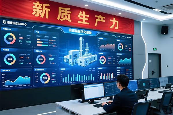 开工大吉！维康国际以“新质生产力”助推企业数字化开局，LED显示屏成复工复产“加速器”