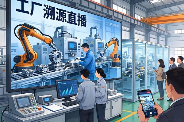 “工厂溯源直播”成风口！LED显示屏重构生产营销链路，维康国际助力制造企业破圈